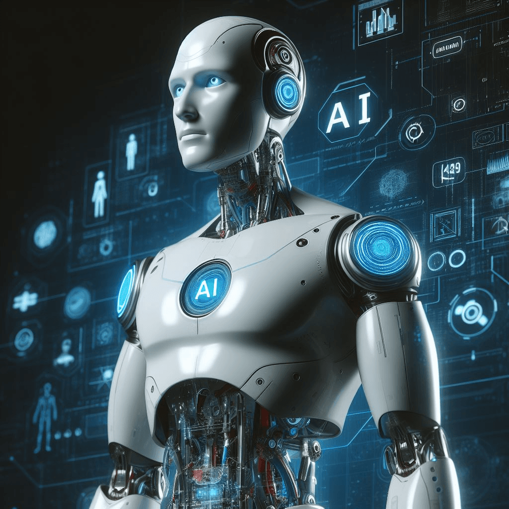 Humanoid artificial intelligence visual
